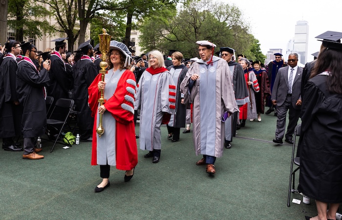 Image of the procession